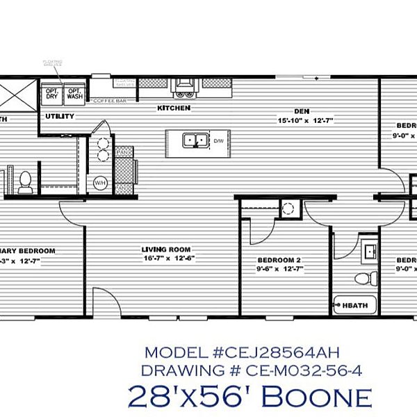 Epic Journey / The Boone 30CEJ28564AH Layout 55796