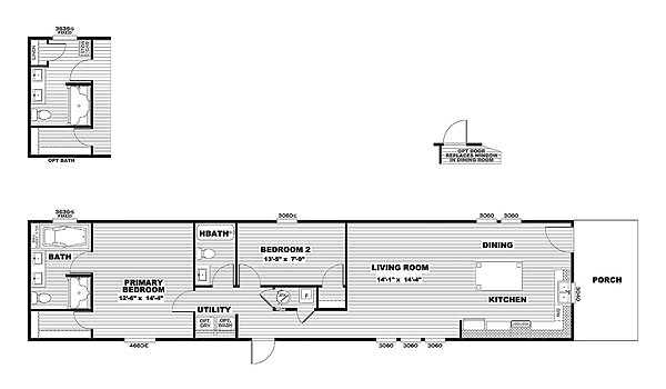 Retreat Living / 16682A 31RLS16682AH Layout 100176