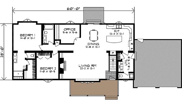 Single Story / Lexington Layout 97494