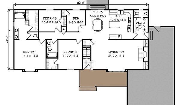 Single Story / Applewood Layout 11086