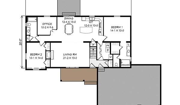 Single Story / Claremont Layout 11088