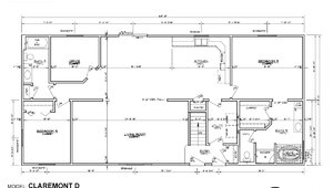 Ranch Homes / Claremont D Layout 11088