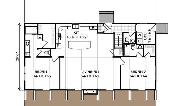 Single Story / Aspen Layout 97483