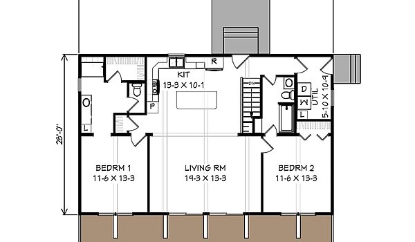 Single Story / Aspen Layout 97481