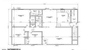Ranch Homes / Satinwood A Layout 11094