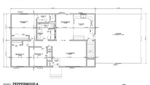 Ranch Homes / Pepperwood A Layout 11099