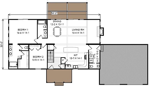 Single Story / Cedarwood Layout 11121