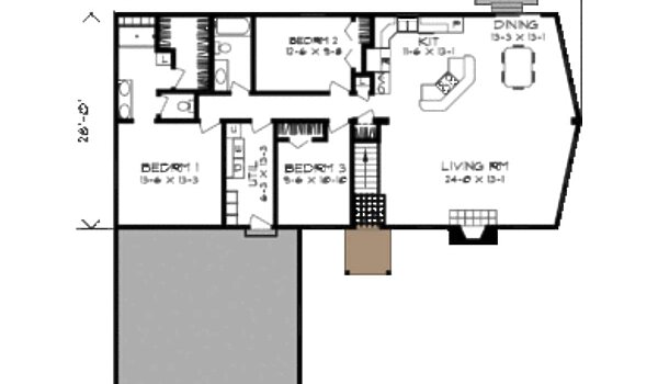 Single Story / Ponderosa Layout 97488