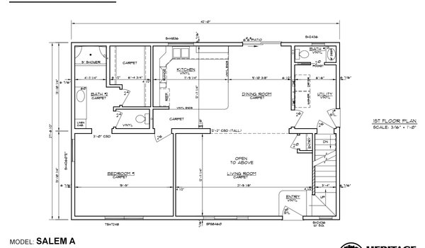 Two Story / Salem Layout 11248