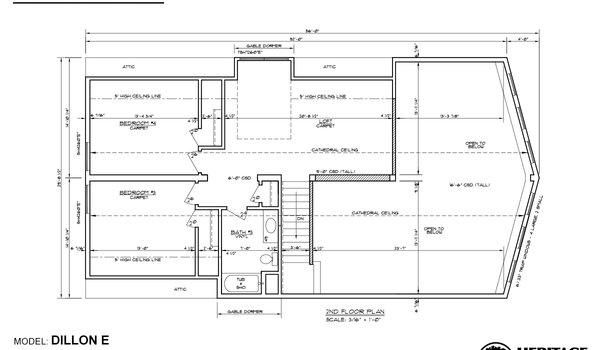 Loft and Capecod / Dillon E Layout 11263