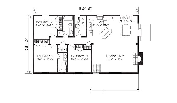 Cabin Series / Santa Fe D Layout 63676