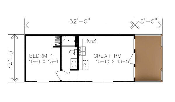 Cabin Series / Santa Fe A Layout 63677