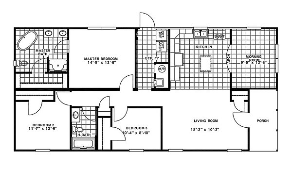 Standard / Scenic Meadow View Elite 27SSE28563AH Layout 53990