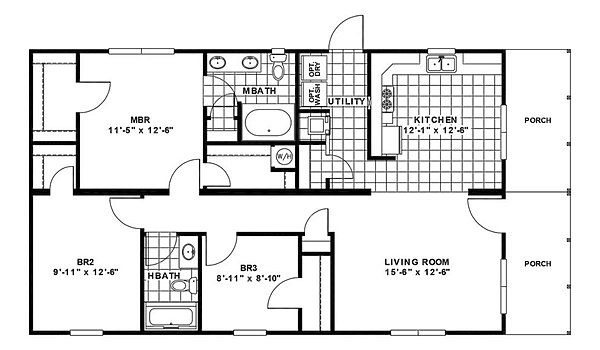 Standard / Scenic Lakeview Elite 27SSE28503AH Layout 91222