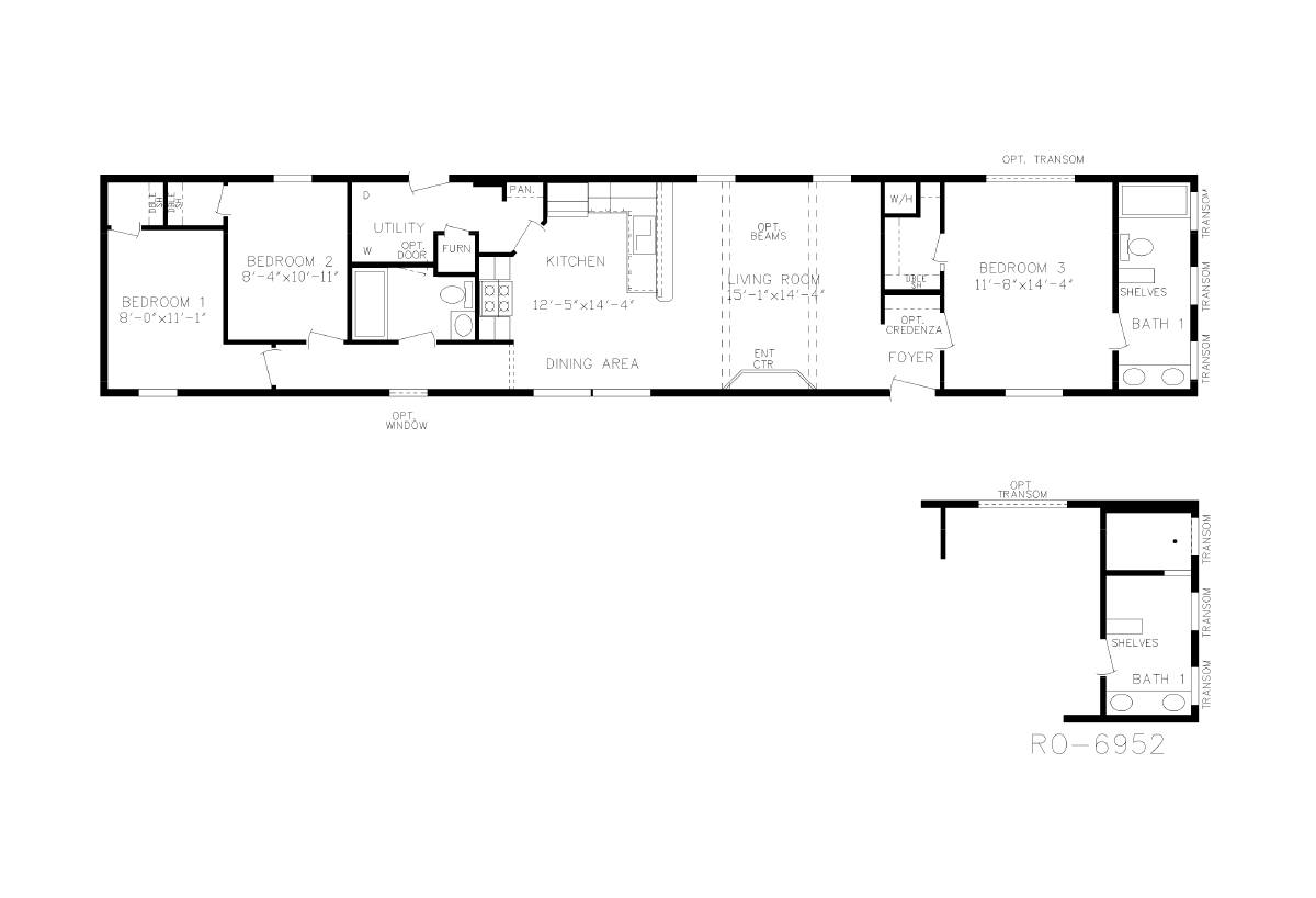Floorplan Detail Centennial Homes of Sioux Falls