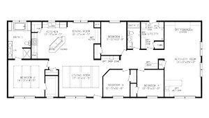 Showcase MW / The Timber Lodge Flat Floor Layout 26216