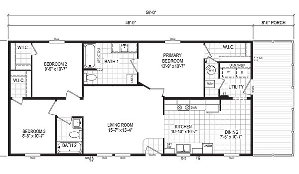 Pulse Series / 5624-5734P 95PLH24563CH Layout 140871