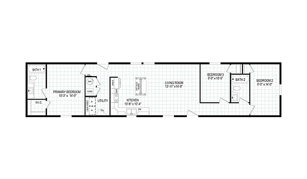 Clear Choice Community Series / Cornerstone 70 7016-CC01 96CCS16703BH Layout 151823