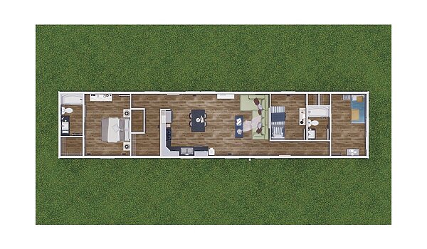 Clear Choice Community Series / Cornerstone 70 7016-CC01 96CCS16703BH Layout 151825