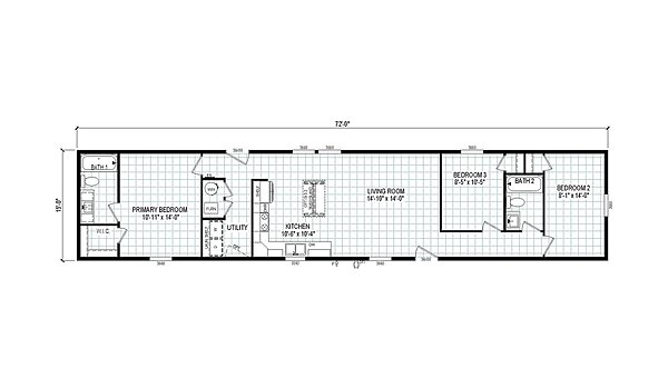 Clear Choice Community Series / Cornerstone 72 7216-CC01 96CCS16723BH Layout 151866