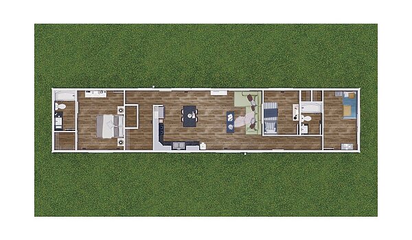 Clear Choice Community Series / Cornerstone 72 7216-CC01 96CCS16723BH Layout 151868