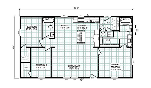 Clear Choice Community Series / Pillar 48 4828-CC51 95CCS28483AH Layout 151979