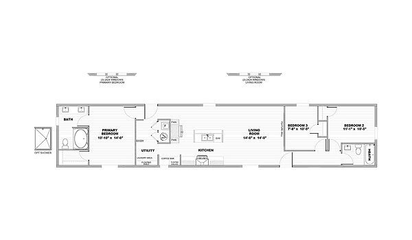 Epic Experience / Mariner 43CEE16763EH Layout 151883