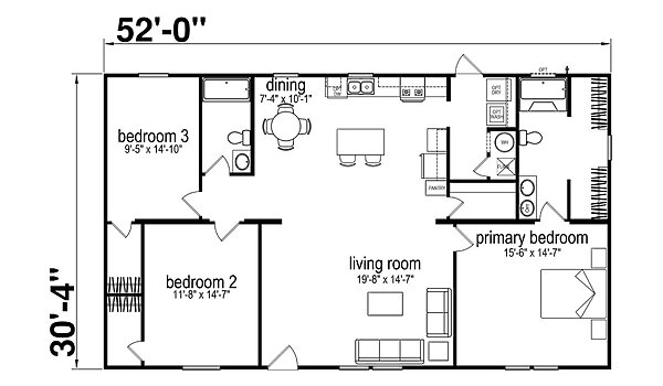 Prime Series / The Carlisle 3252H32P03 Layout 136729