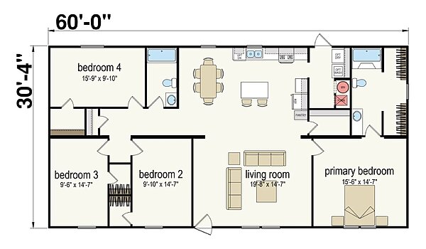 Prime Series / The Calloway 3260H42P03 Layout 136721