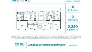 COMING SOON / The Ruby **ONLY $192,500** Layout 127280