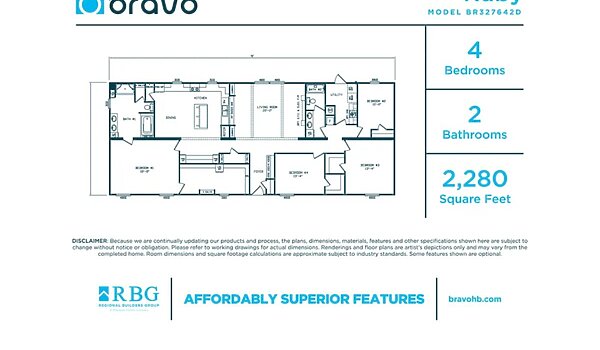 Bravo Series / Ruby BR327642D Layout 127280