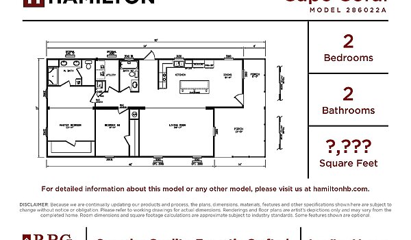 National Series / Cape Coral 286022A Layout 133378