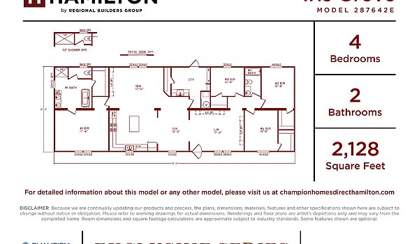 Exclusive Series / Iris Grove 287642E Layout 133417