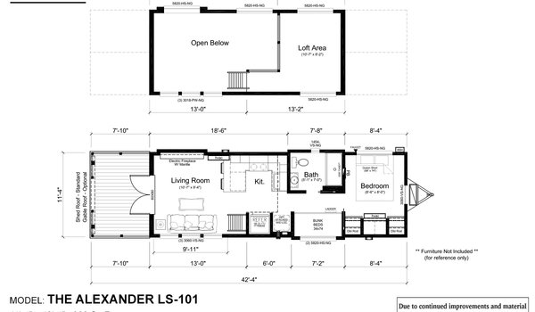 Lakeside The Alexander LS-101 by Clayton Tiny Homes - ModularHomes.com