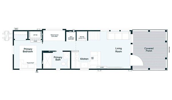 Clayton Park Model / Swayback Layout 120881