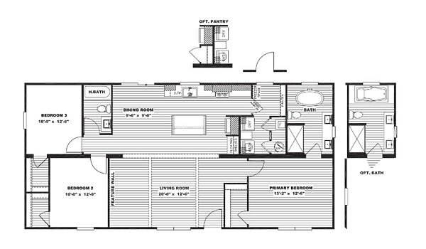 NXT / The Lizzie 52NXT28563CH Layout 68568