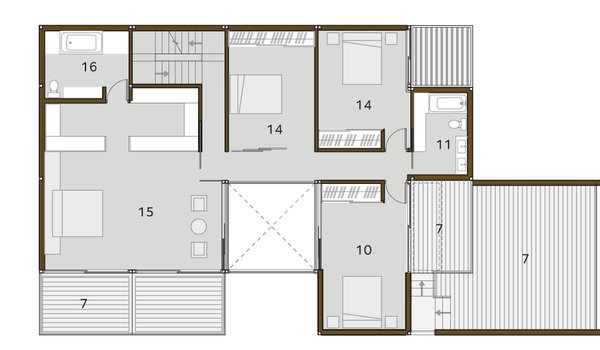 Standard Homes / Ray Kappe - RK1.1 Layout 20965