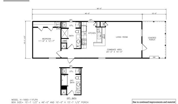 Heritage / H-1660-11FLPA Layout 21760