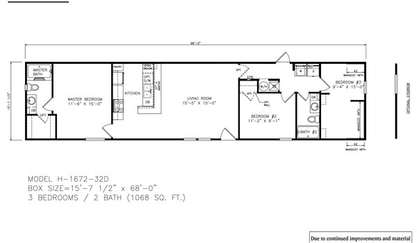 Heritage / H-1672-32D Layout 21768