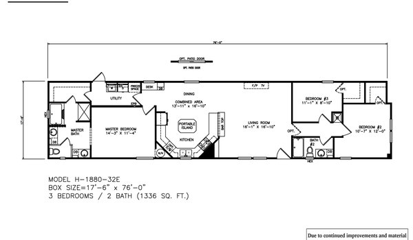 Heritage / H-1880-32E Layout 21940