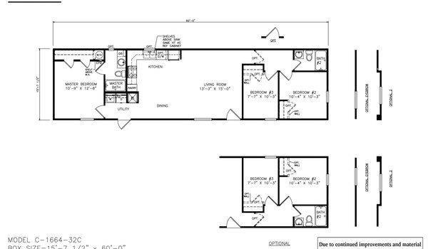 Classic / C-1664-32C Layout 21970