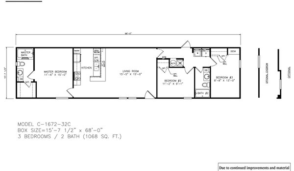 Classic / C-1672-32C Layout 21973