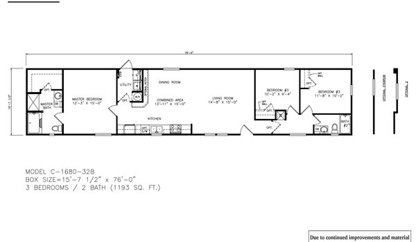 Classic / C-1680-32B Layout 21982