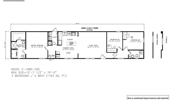 Classic / C-1680-32D Layout 21983