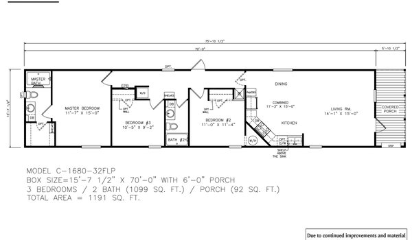 Classic / C-1680-32FLP Layout 21986