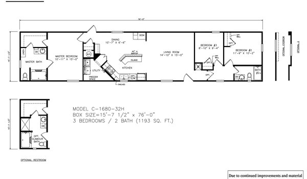 Classic / C-1680-32H Layout 21987