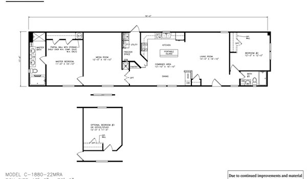 Classic / C-1880-22MRA Layout 21994