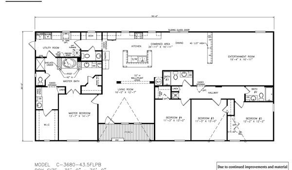 Classic / C-3680-43.5FLPB Layout 22015