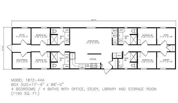 Classic / 1872-44A-LT Layout 72274