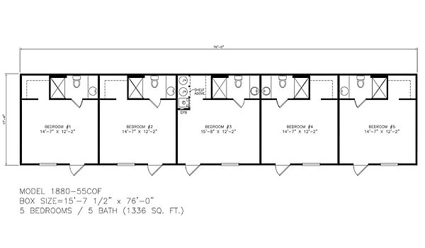 Classic / 1880-55COF-LT Layout 72281